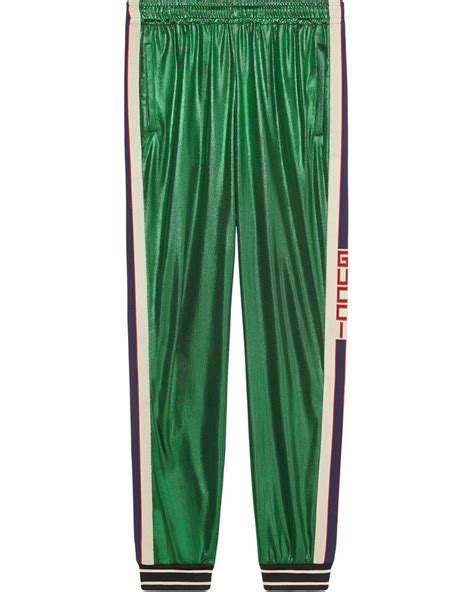 gucci joggers green|Gucci leggings for men walmart.